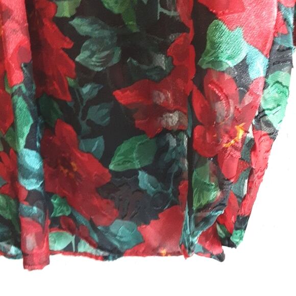 Victoria's Secret VINTAGE Gold Tag Matching Holiday Bow Negligé L + SleepShirt M - Picture 5 of 13